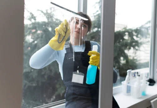 Nettoyage de vitres intérieures et extérieures à Hirsingue
